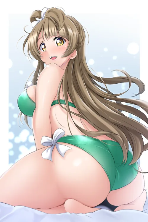 Thumbnail AnimeBooty Alert: Kotori Shines in a Bikini