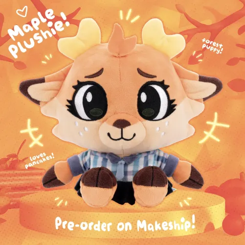 Thumbnail JayInDisarray Announces 'Maple is now real on Makeship' - Join the Furry Fun!