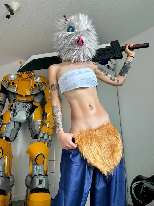 Thumbnail svperdone Impresses as Inosuke | Cosplaygirls