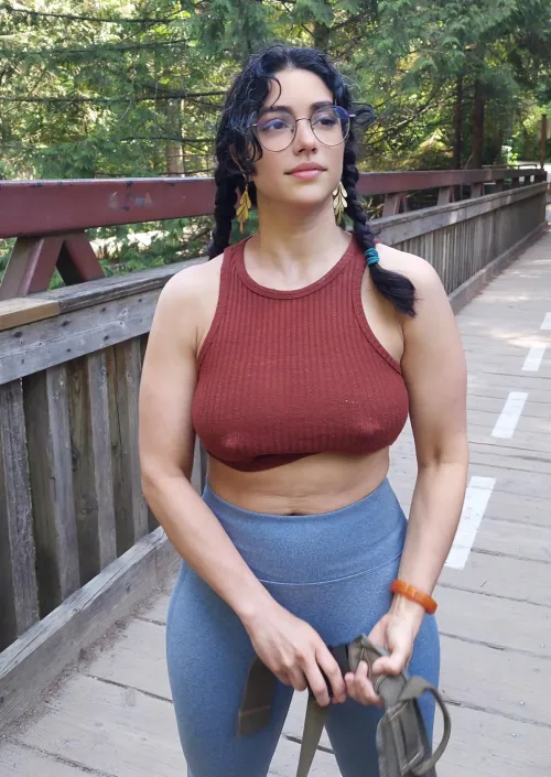 Thumbnail Braless Hiking Adventures | Braless_babe