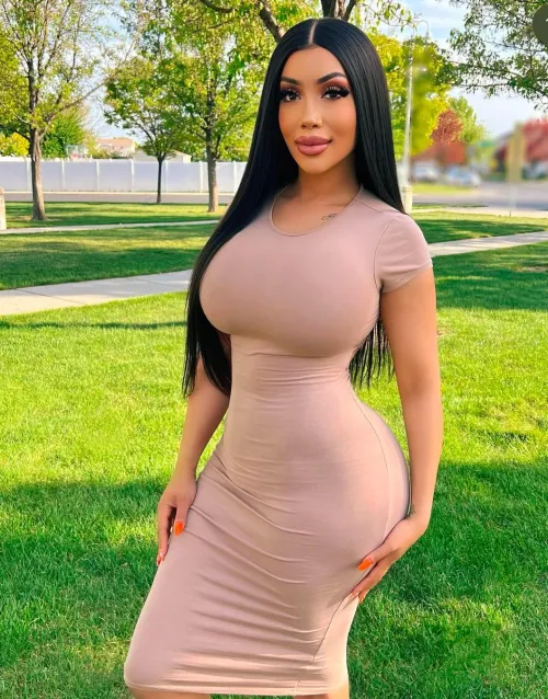 Thumbnail Tight Dress by Queasy_Expression615 in 2busty2hide Category