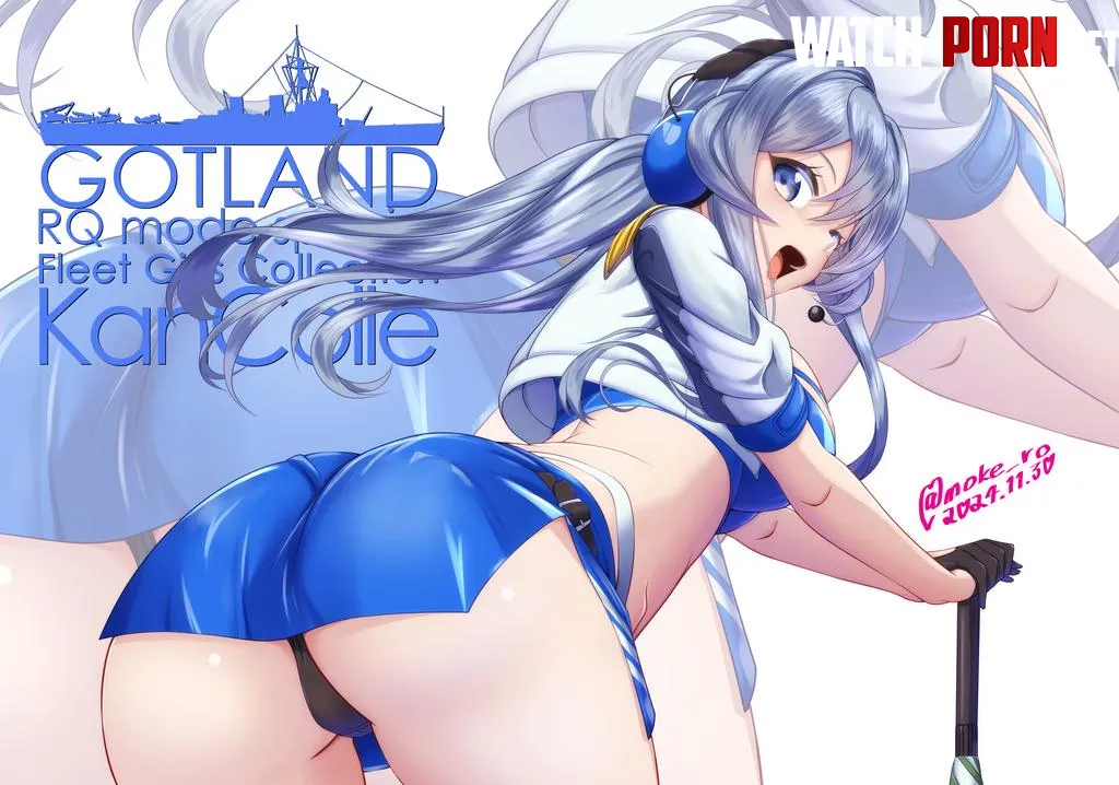 Race Queen Gotland Butt moke ro KanColle by llamanatee