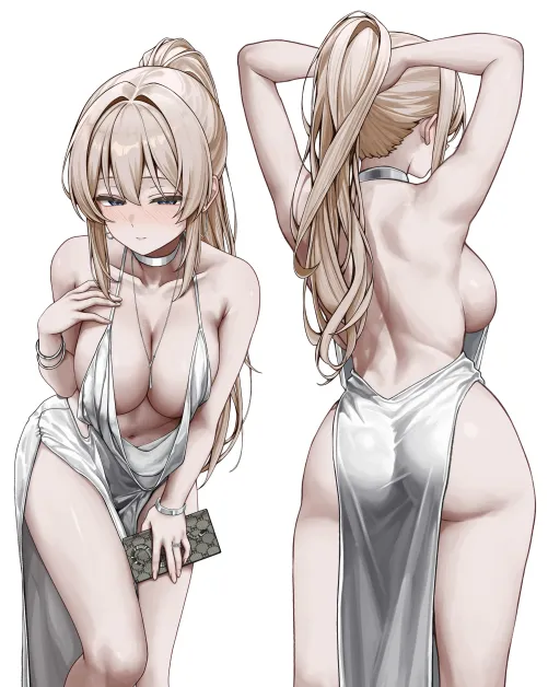 Thumbnail Mommy Erin Stuns in Sexy Dress - OC by Silent_Steak_9540 in ecchi