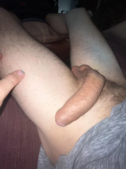 Thumbnail Hanging Foreskin by CoverDrive20 in foreskin Category