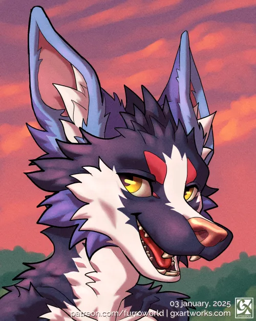 Thumbnail Lycantropunk's Free Anthro Canine Art Offer | Furry