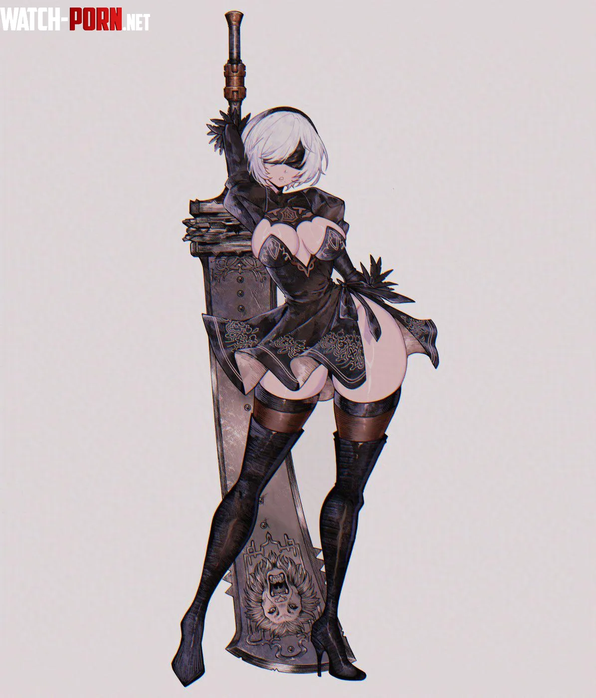 2B x Beastlord Nier AutomataABottleofStars by Faoovo