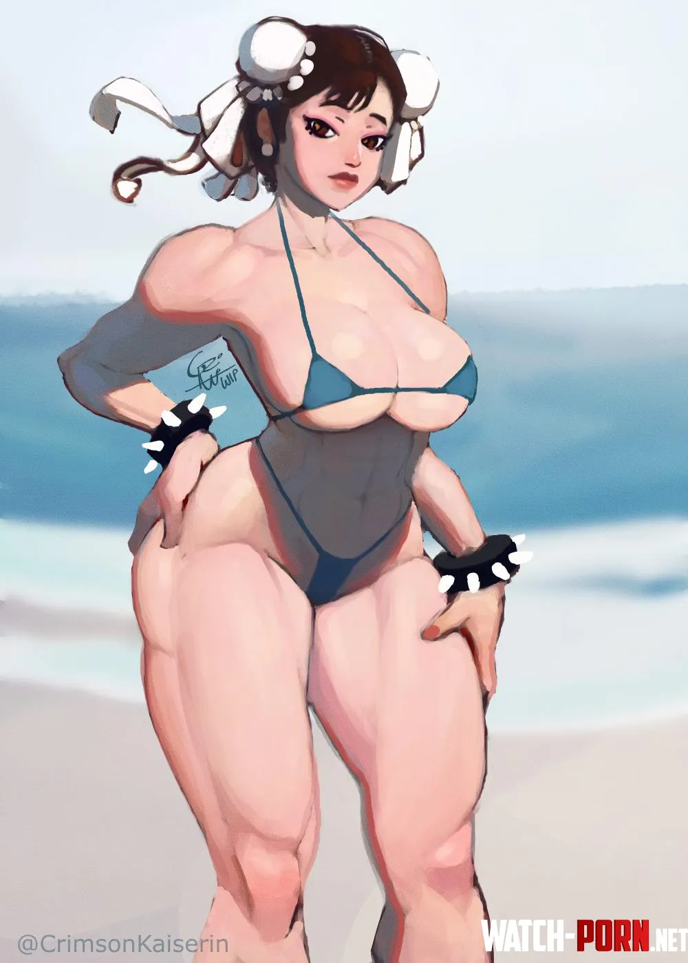 ChunLi Sketch CriKai by CriKai