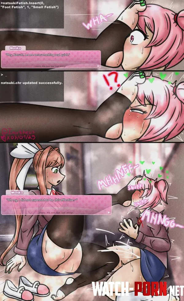 Monikas foot toy Inutheus by 2DogsShaggin