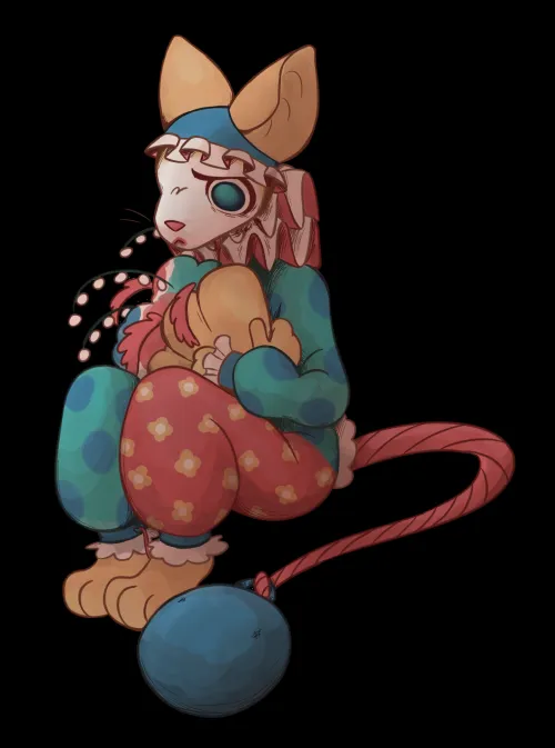 Thumbnail Meet OC Nikita Noodle, the Donskoy Clown by Existing_Phone9129 in Furry