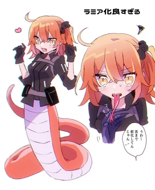 Thumbnail Jaxx1992 Presents Sultry Gudako Lamia in Captivating MonsterGirl Tale