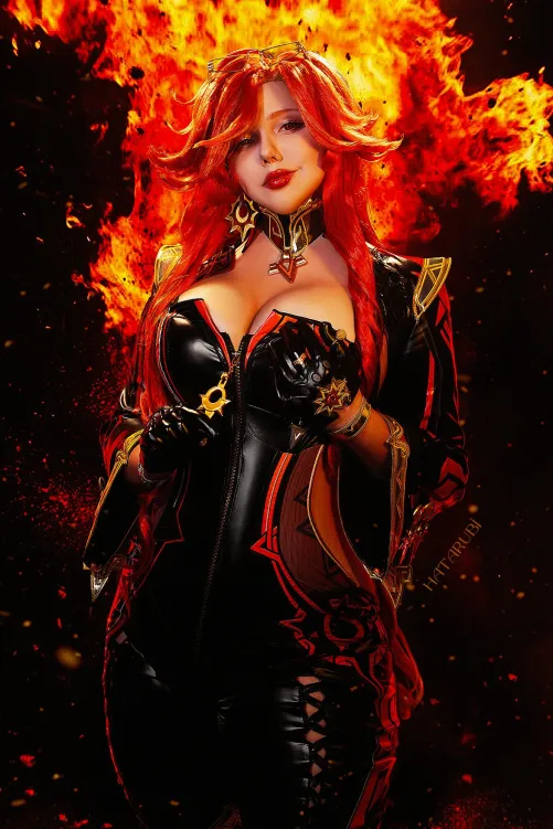 Thumbnail Mesmerizing Mavuika Cosplay from Genshin Impact by Hatarubi