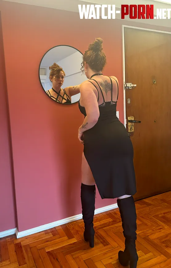 Tight black dresses always is a good choice by IndependentSink3382