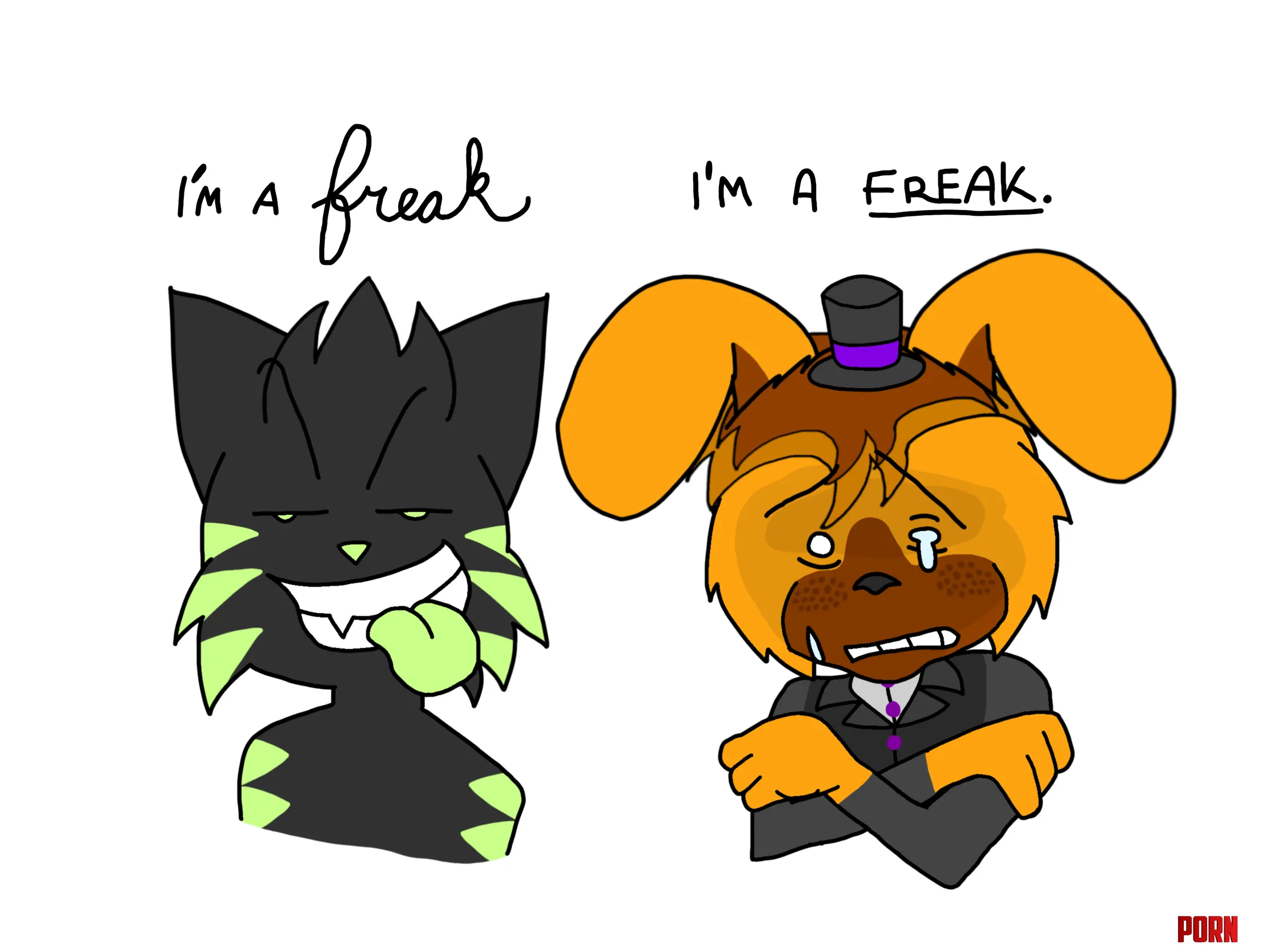 The two different types of freaks by AdLevel1647