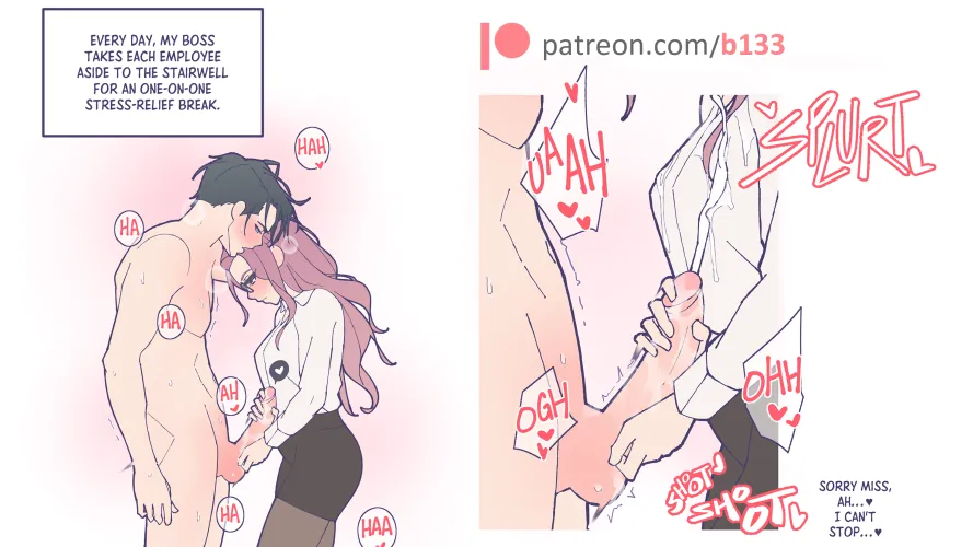 Thumbnail Employee Benefits in Hentai by b133_