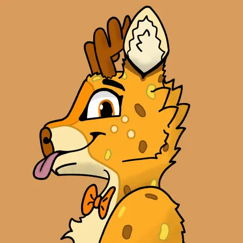 Thumbnail Ihti0 Presents 'Silly Deer P' Artwork | Furry Category