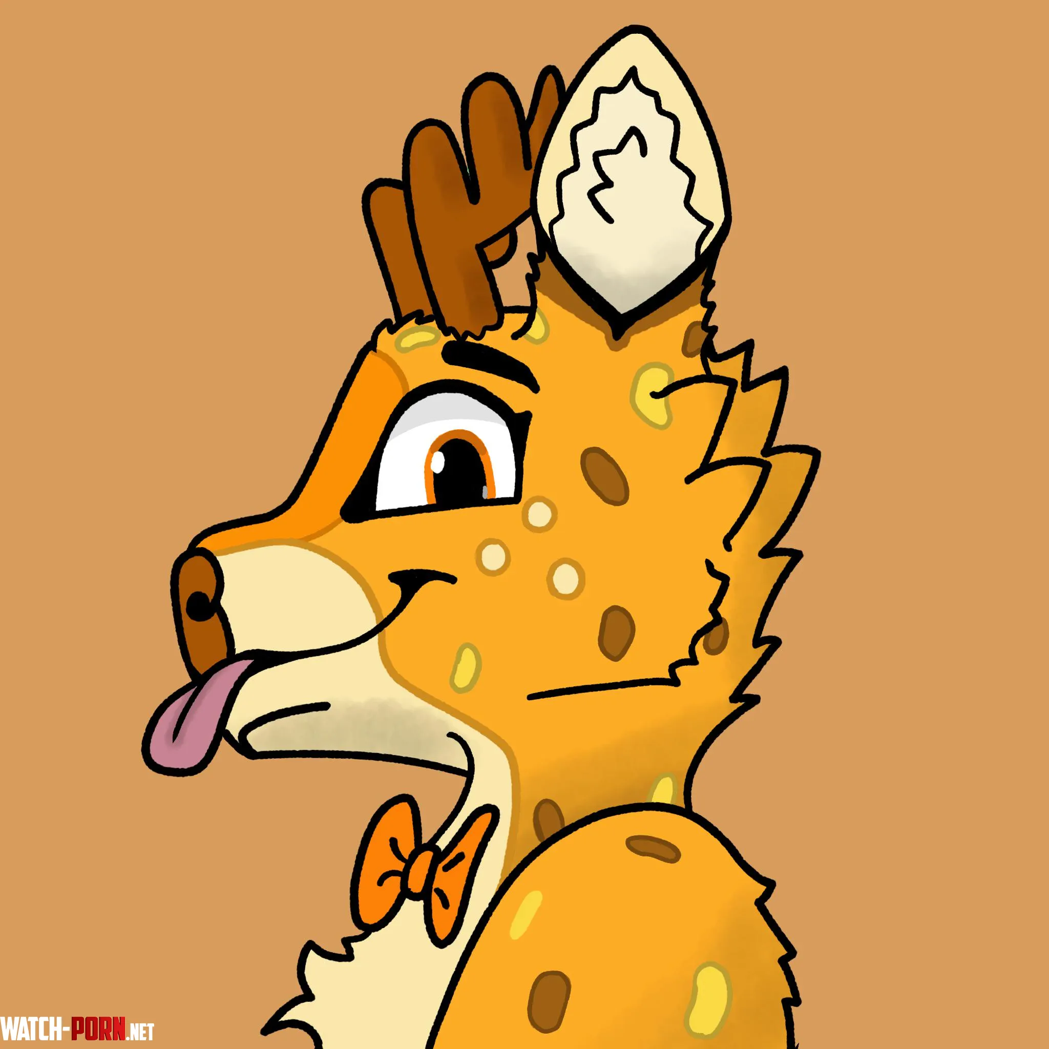 Silly deer P for uhighschooldeer by me by Ihti0