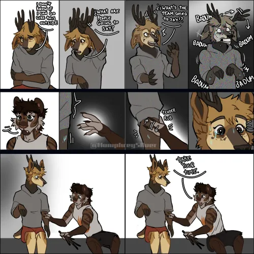 Thumbnail Moments After by princesilver05 in Furry Category