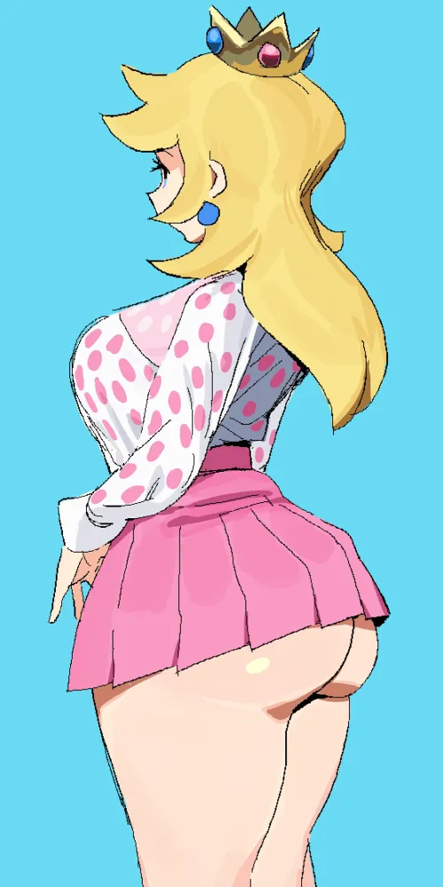 Thumbnail LafterMastr: Peach's Skirt Dilemma Revealed