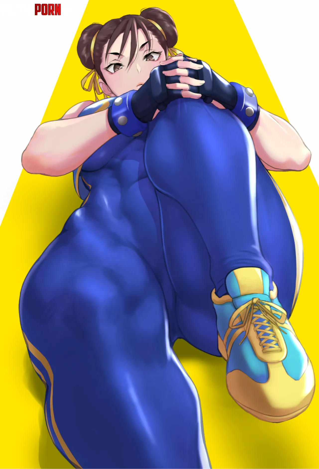 ChunLi stretching by LafterMastr