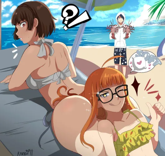 Thumbnail Futaba's Soft Pillow Discovery in Makoto Persona Karbuitt