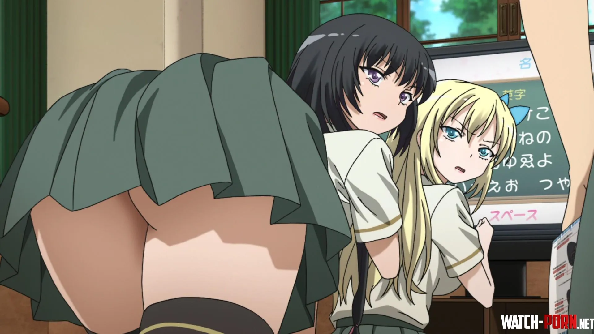 Haganai Is it just me or is this chick not wearing any panties under that skirt by StephenBurgerKing