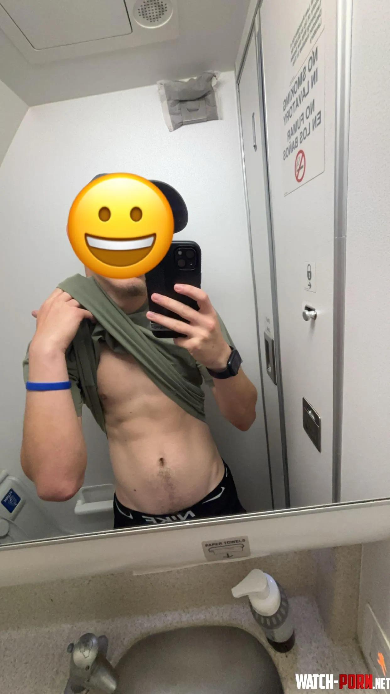 Come join me in the plane bathroom by soccer-fit25