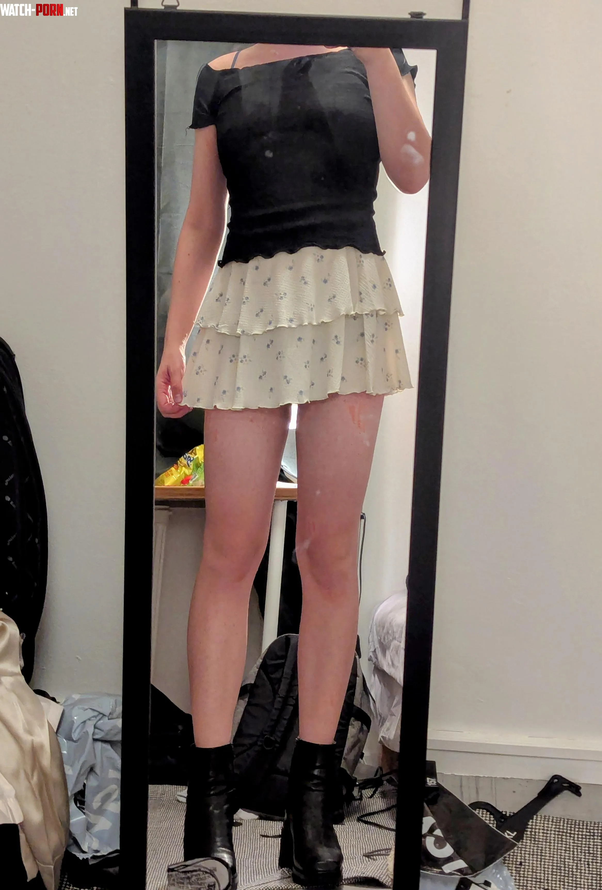 Literally the most femboy coded skirt Ive ever bought  by legs_throwaways