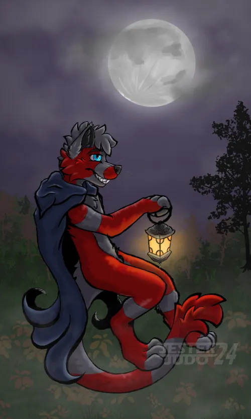 Thumbnail A Magical Night: JunkDragonfly's Furry Tale Unveiled