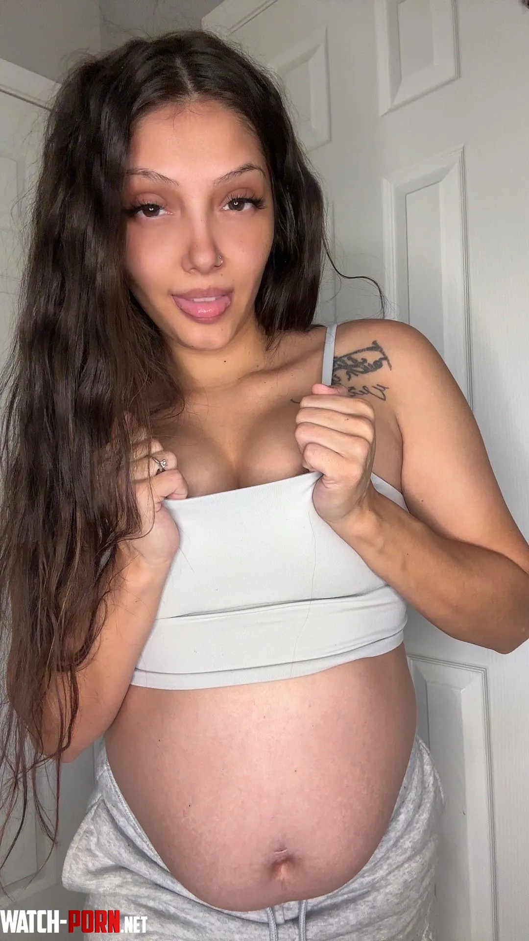 Are you covering my pregnant body or cumming inside it  by DatChickenHead