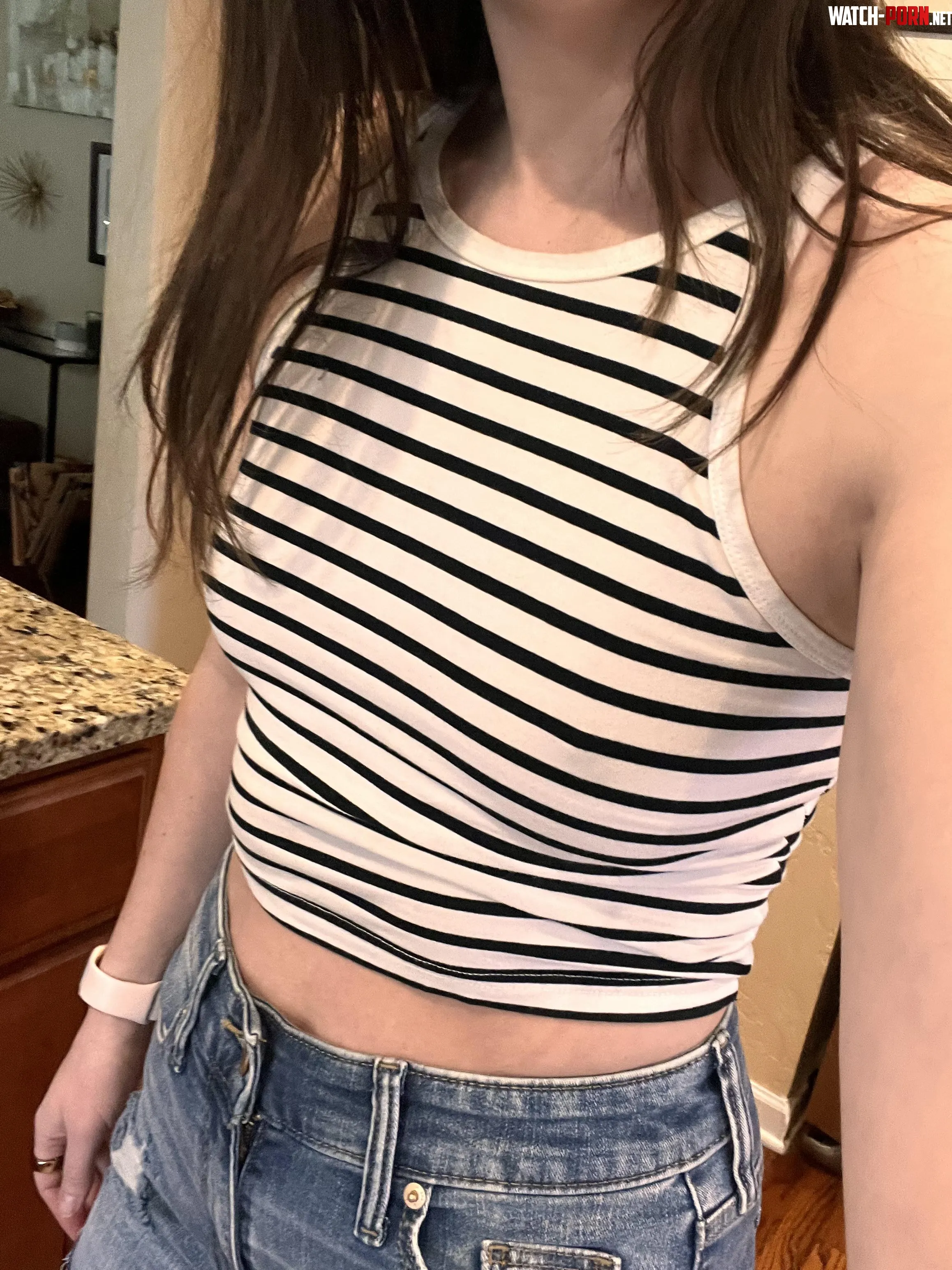 Love a good striped crop top by winter_reed