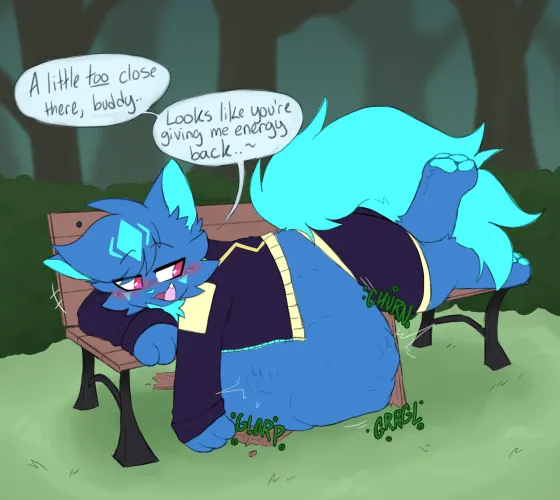 Thumbnail Image: Bench Break By Reclimb - Author: DJAppledash | Category: Vore