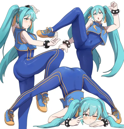 Thumbnail Miku as ChunLi: Unleashing Creativity in Thighdeology