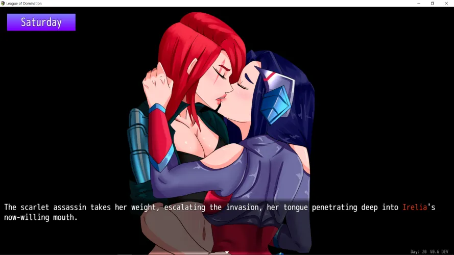 Thumbnail Passionate Encounters: Irelia and Katarina's Intimacy