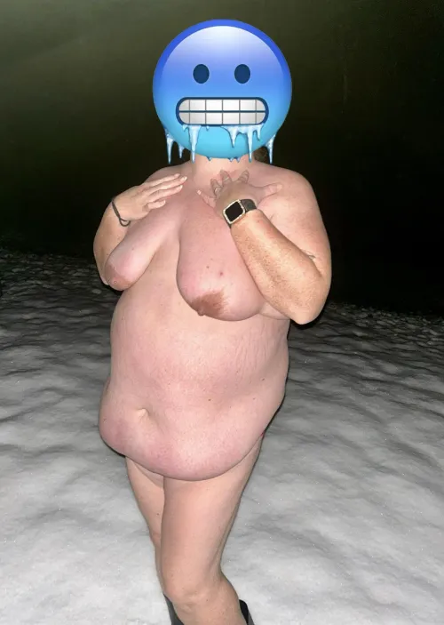 Thumbnail Milfkitty89's Chilly BBWnudists Journey: A Tale of Comfort