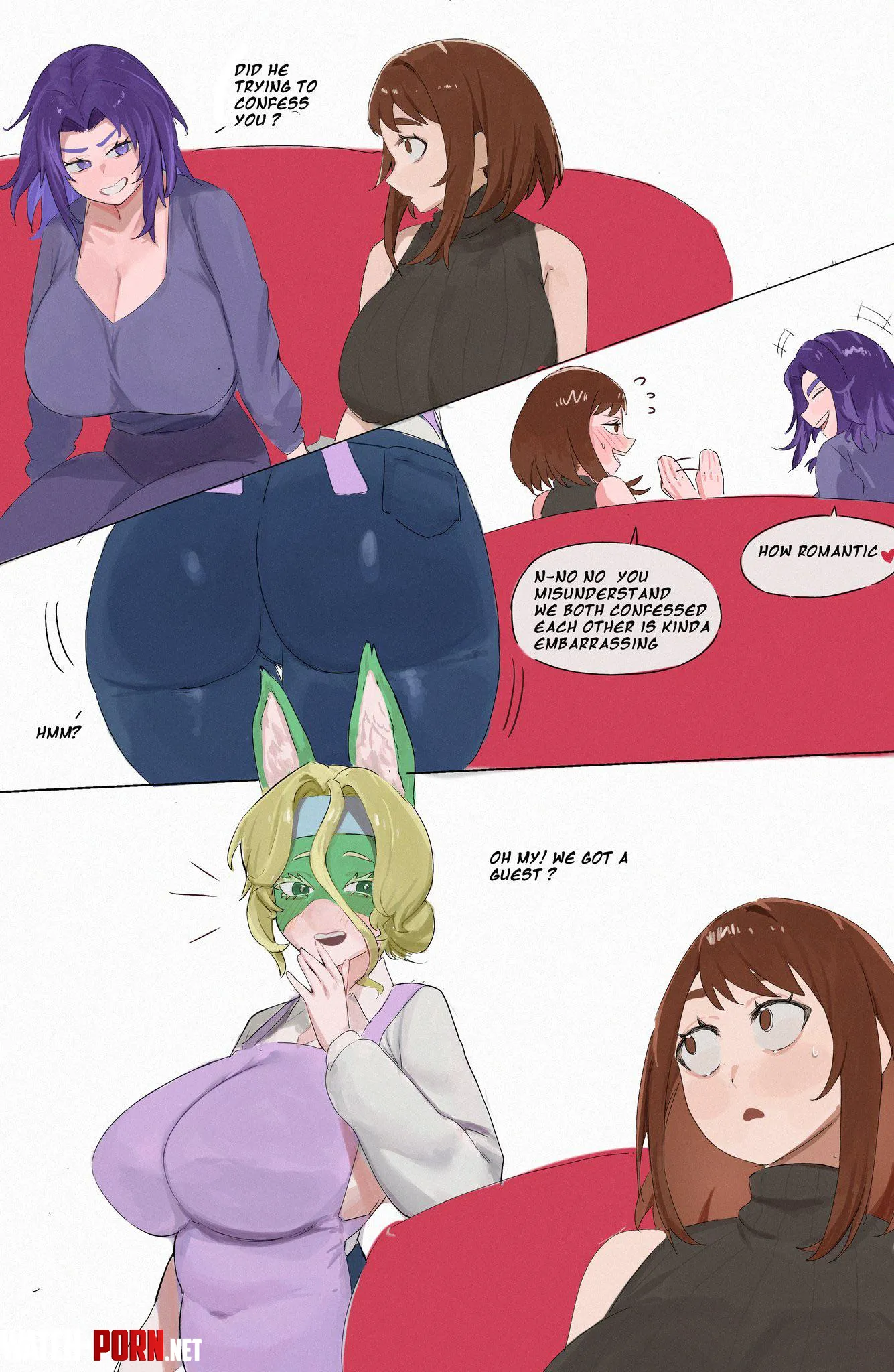 Ochako added to Dekus harem part 2 Nyansomoe My Hero Academia by MillionHypotheses