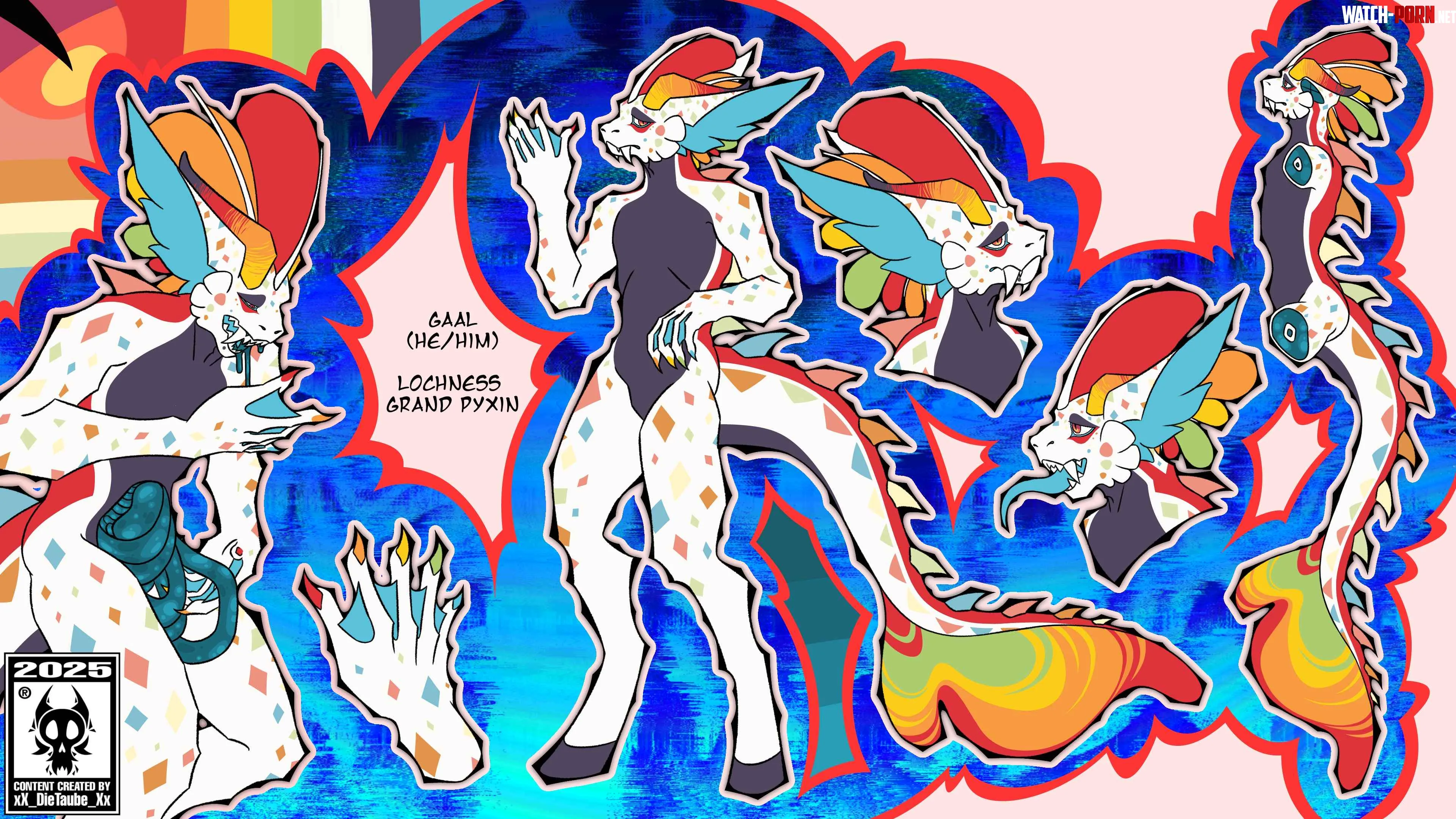 X Candy Gore Another ref sheet down still have 13 more to make gt by xX_DieTaube_Xx