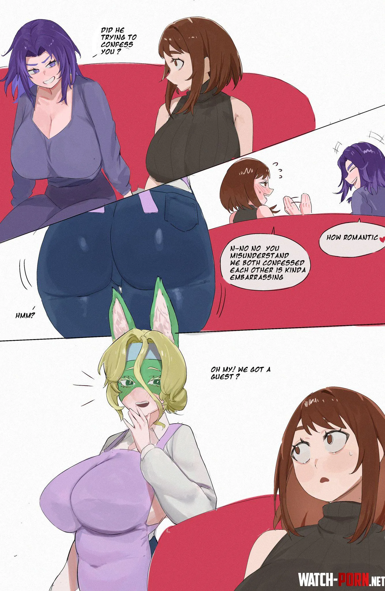 Ochako added to Dekus harem part 2 Nyansomoe My Hero Academia by MillionHypotheses