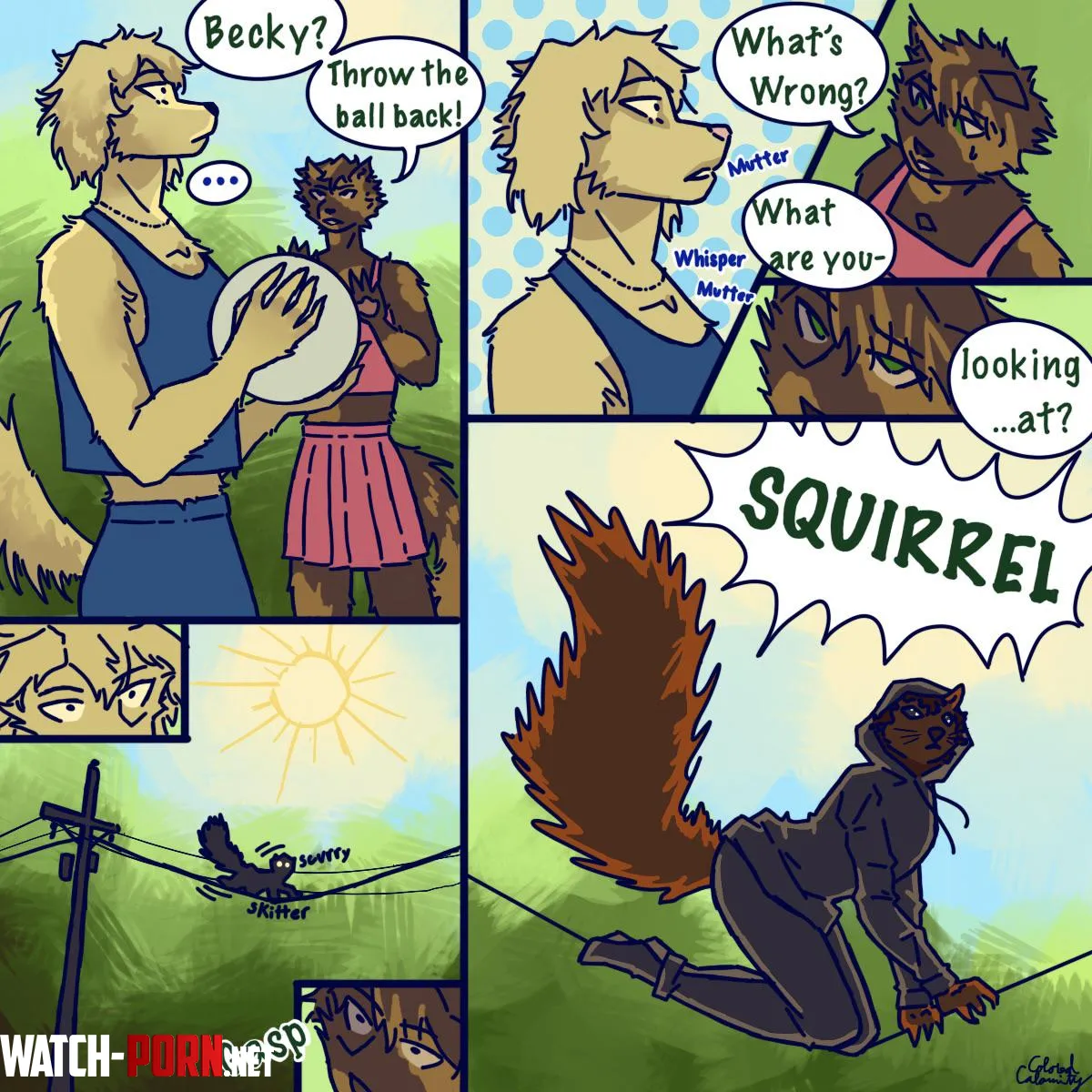 Pesky squirrels by -anustart69-