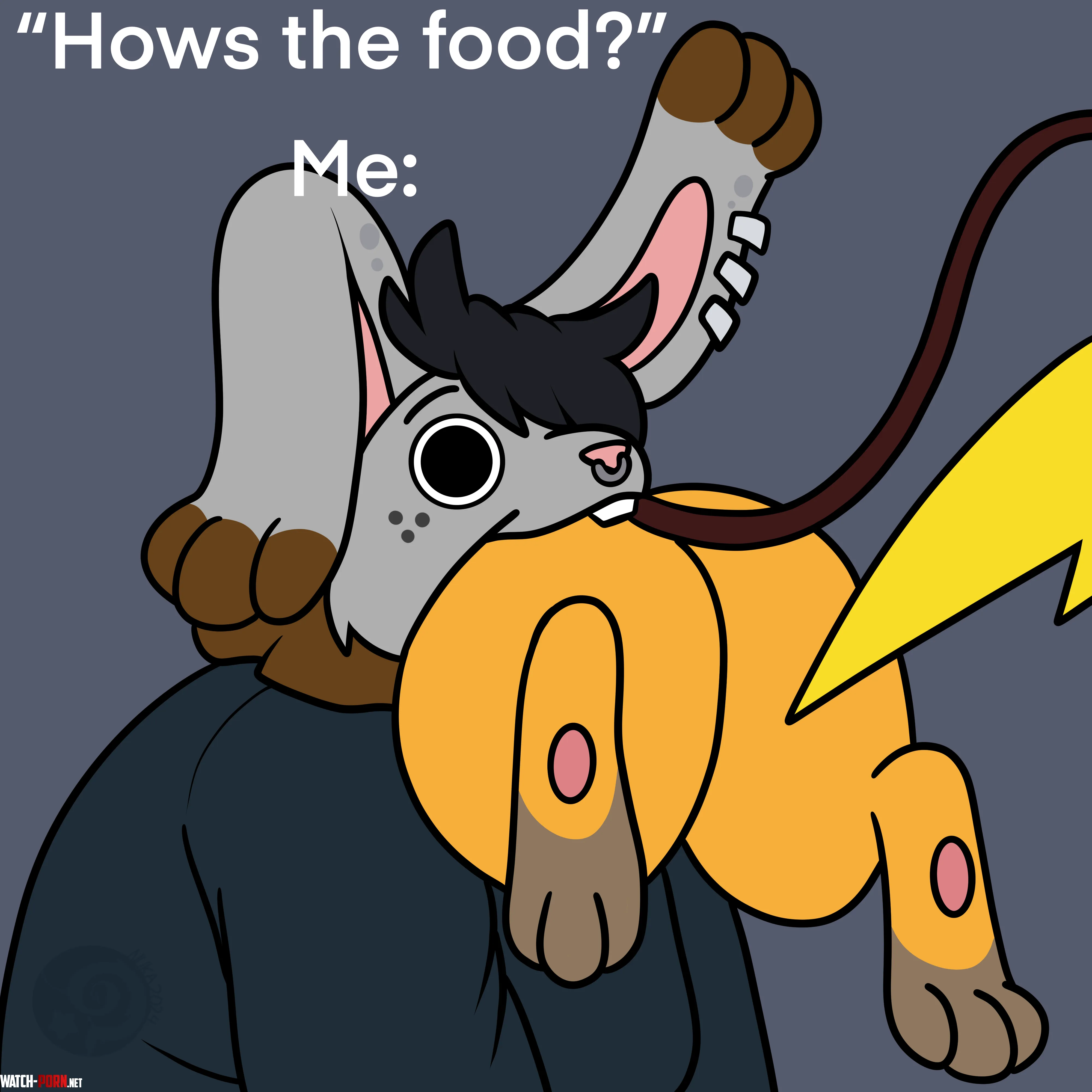 Image Hows the Food Commissioned from NoEggIsSafe pokemon by CumshotsMarksman