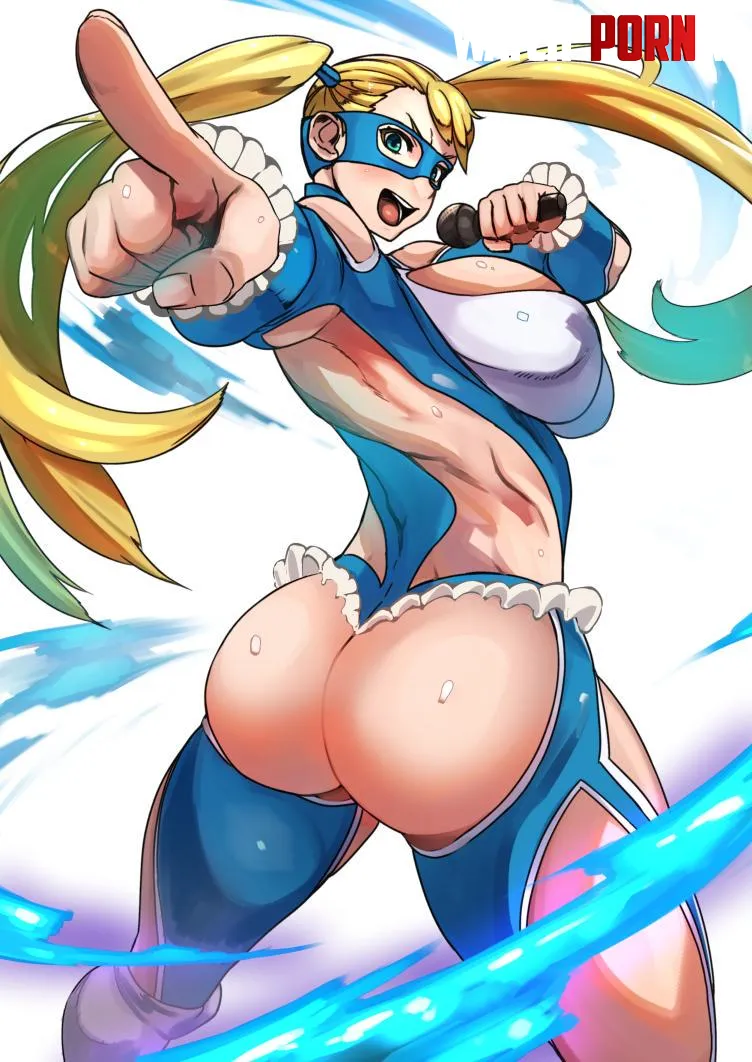 Rainbow Mika Nuezou Street Fighter by KrazyK1989