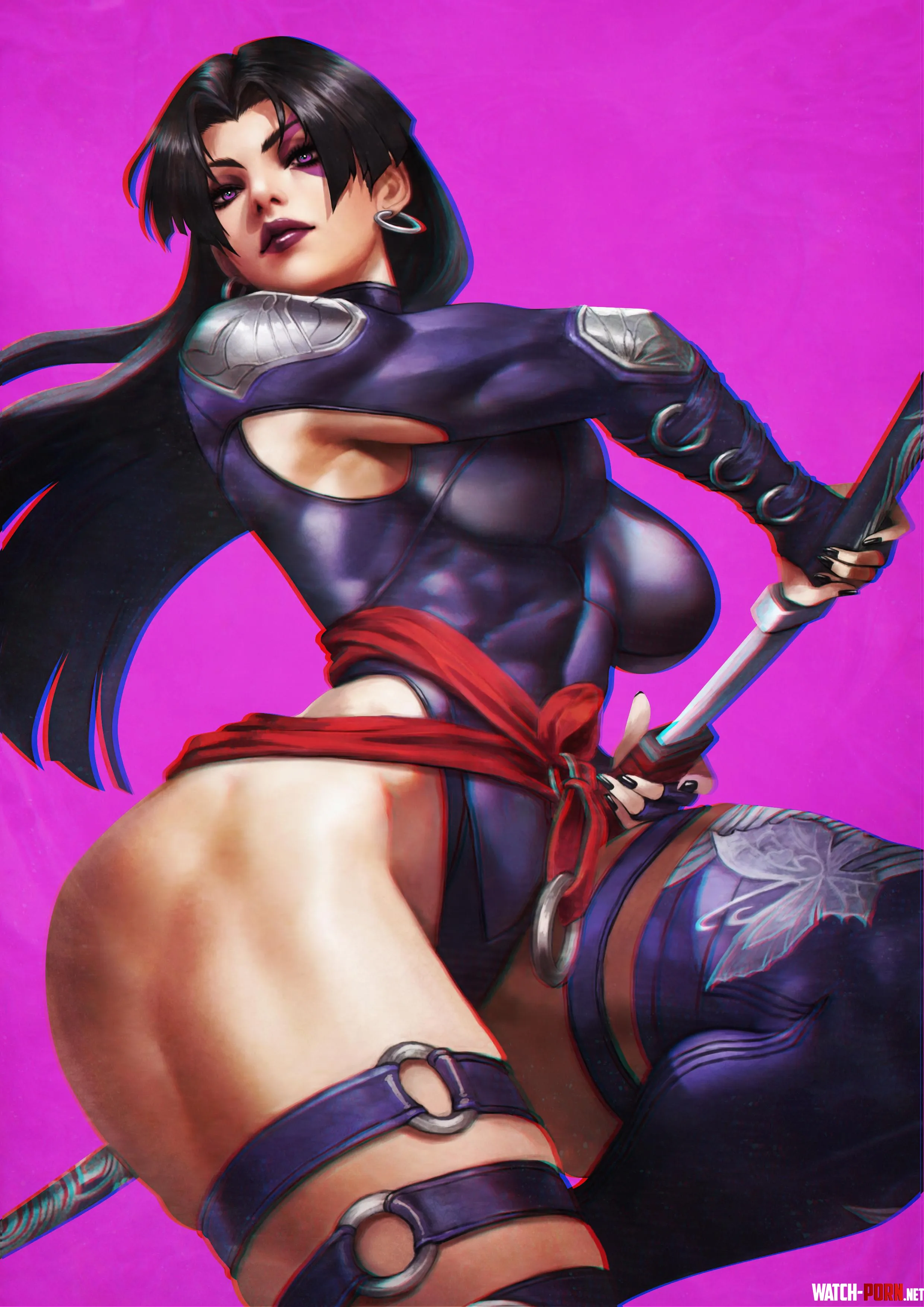 Psylocke  Thighlocke Monori Rogue Marvel Rivals by EroMestre