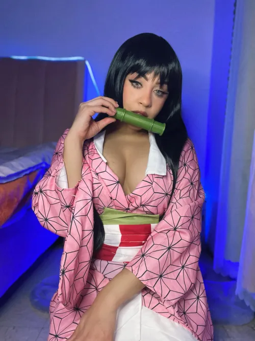 Thumbnail Nezuko Kamado: Exquisite Cosplay by girlasenet