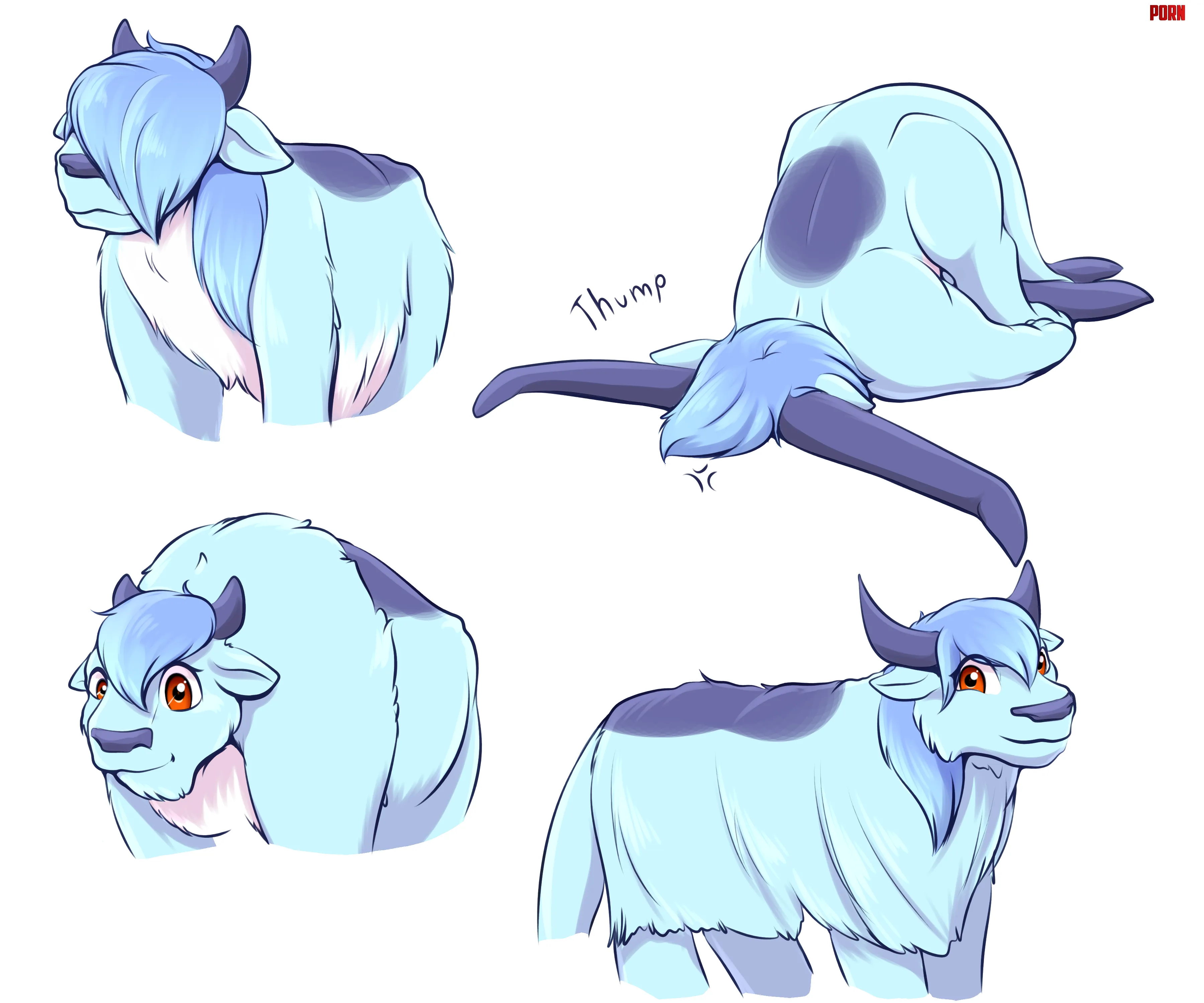 OC Eitra as Different Types of Cows by Makuta_Servaela