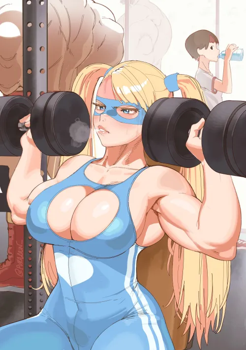 Thumbnail RMika Shoulder Press: A Street Fighter Puraw Exhibition by A_MASSIVE_PERVERT