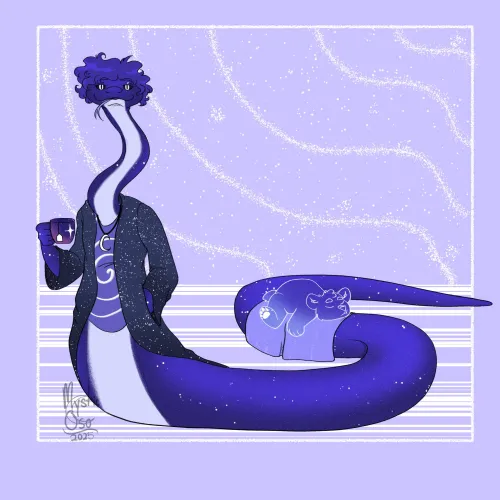 Thumbnail Celebrate the Year of the Snake with Snakesona Art