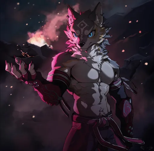 Thumbnail Meet Wolf Link: Stira00's First Illustration Commission in the Furry World