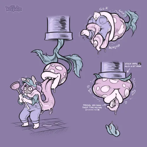 Thumbnail The Hazards of Job: Comic Insights on Vore by loved_and_held