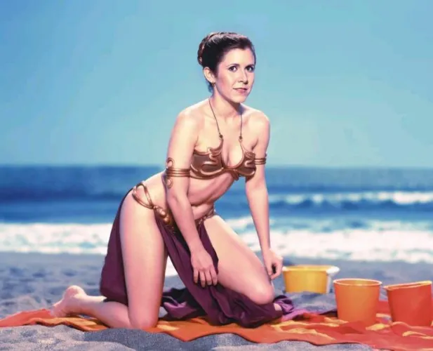 Thumbnail Iconic Elegance: Remembering OG Carrie Fisher by Character-Ad-5703 | Star Wars NSFW