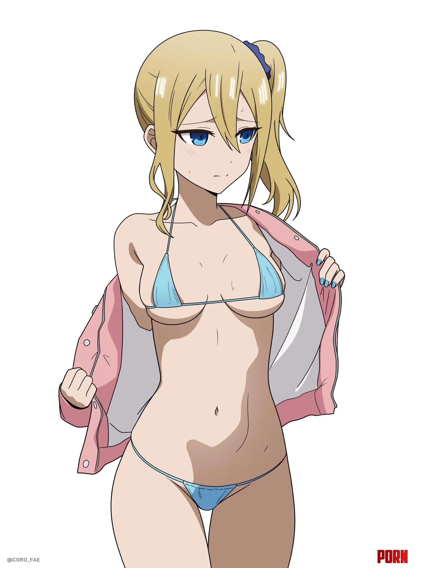 Ai Hayasaka Showing Off Her Body In A Bikini KaguyaSama Love Is War by Csxc