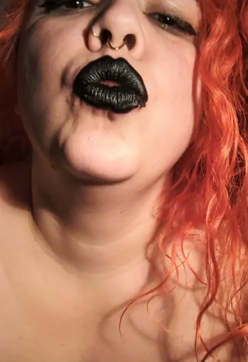 Thumbnail Black Lips, Pouty Kiss - Sensual Insights by Fancyblossom5